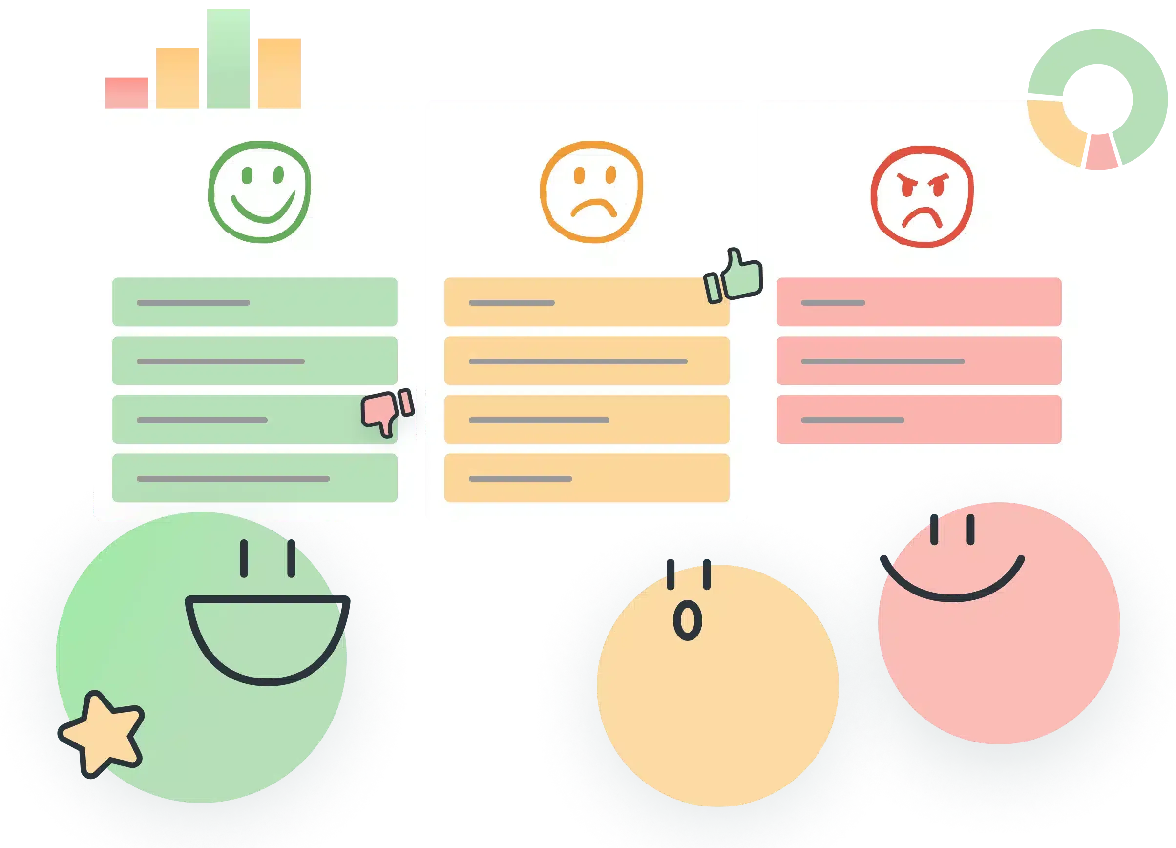 Agile Coach guiding a team retrospective with sentiment boards in TeamRetro