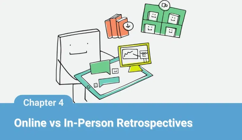 The difference between online and in-person retrospectives