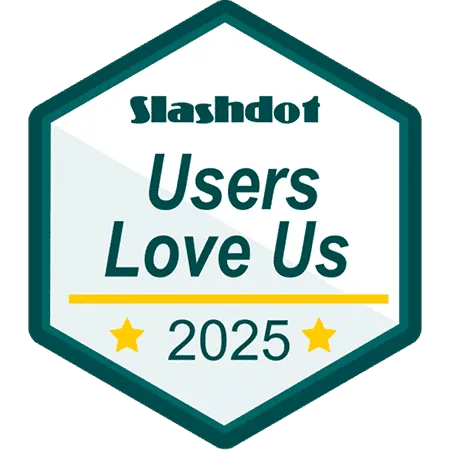 Slashdot 2025 badge