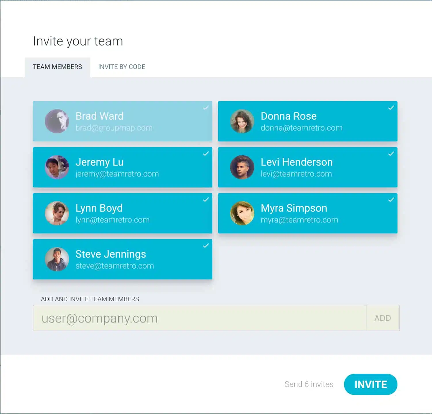 Invite Participants