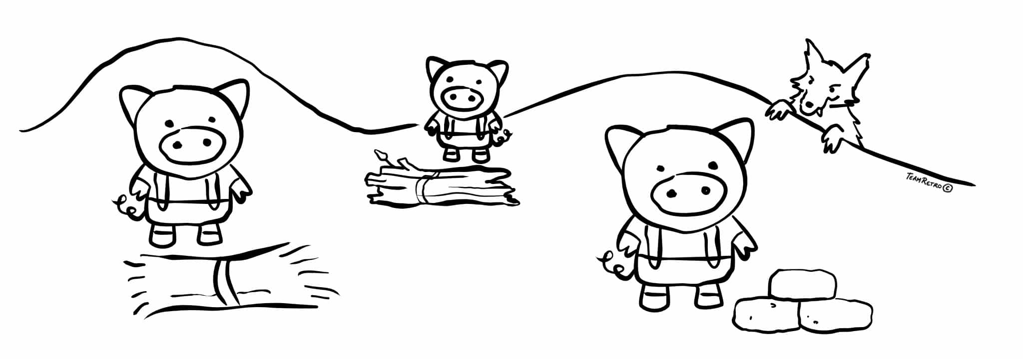 TeamRetro-Fun-Retrospective-Idea-Three-Little-Pigs-CR TeamRetro-Fun-Retrospective-Idea-Three-Little-Pigs-CR-Image