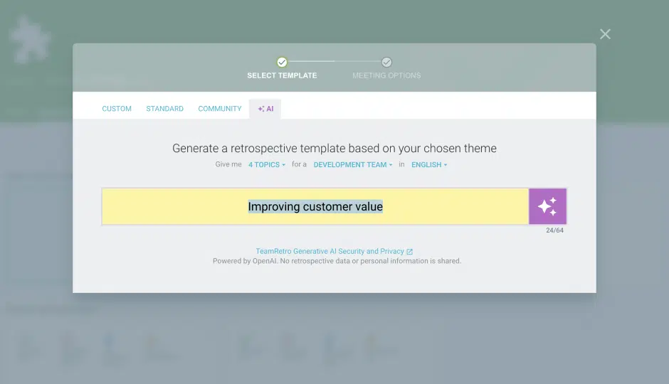 teamretro-from-feedback-to-action-template